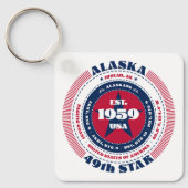 Alaska State Sleutelhanger (Voorkant)
