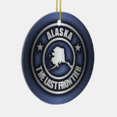"Alaska Steel" decoratieve Ornamenten (blauw) (Rechts)