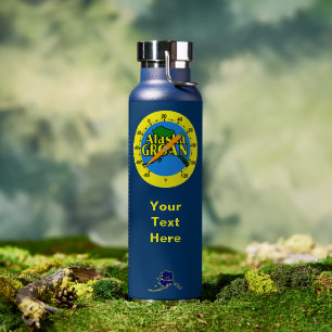 Alaska Steun Thermometer Waterfles