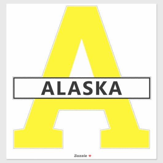 Alaska Sticker (Vel)