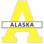 Alaska Sticker (Voorkant)