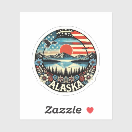 Alaska Sticker (Vel)