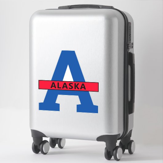 Alaska Sticker (Koffer)