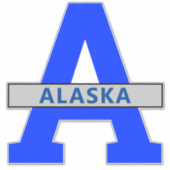 Alaska Sticker (Voorkant)