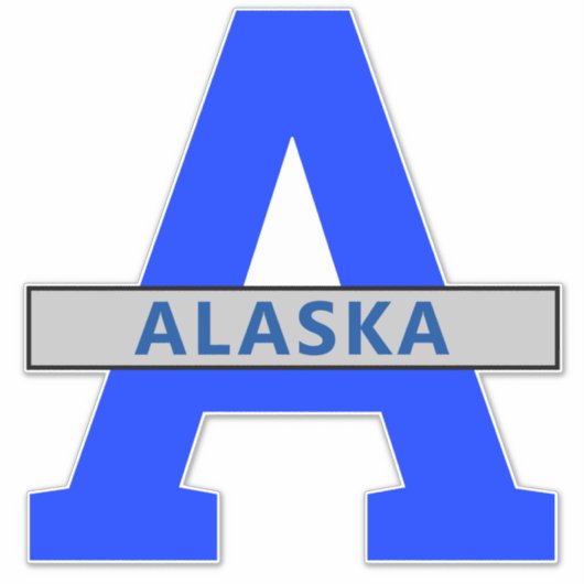 Alaska Sticker (Voorkant)