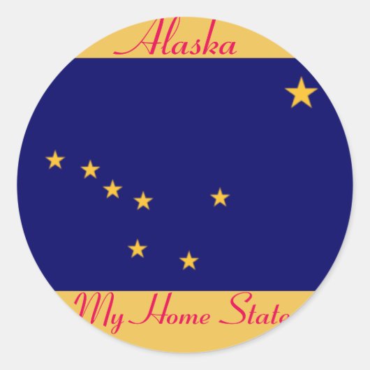 Alaska Sticker (Voorkant)