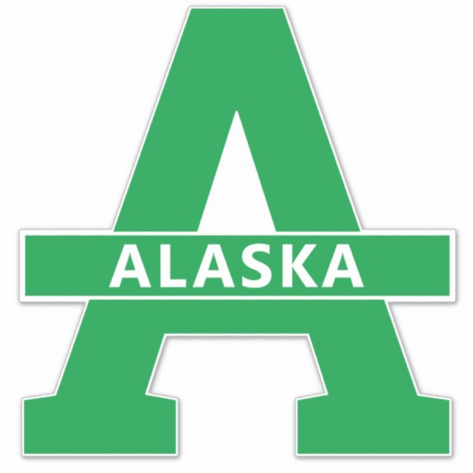 Alaska Sticker (Voorkant)