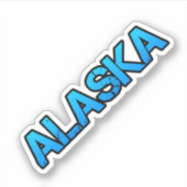 Alaska Stickers (Voorkant)