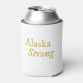 Alaska Strong Blikjeskoeler (Blikje Voorkant)