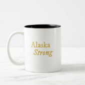 Alaska Strong Coffee Mok (Links)
