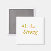 Alaska Strong Magneet (Voorkant / Achterkant)