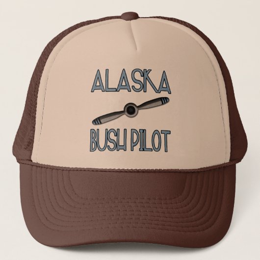 Alaska Struik Pilot Trucker Pet (Voorkant)