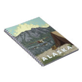 Alaska Struik Plane Souvenirs Notitieboek (Rechterzijde)
