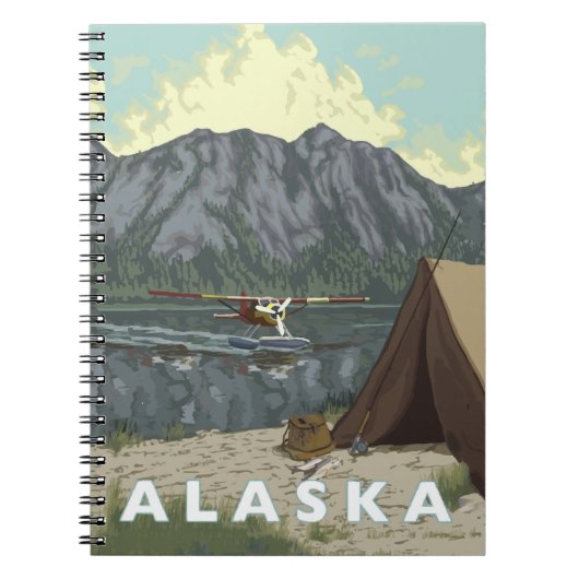 Alaska Struik Plane Souvenirs Notitieboek (Voorkant)
