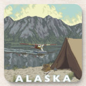 Alaska Struik Plane Souvenirs Onderzetter (Voorkant)