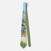 Alaska Struik Plane Souvenirs Stropdas (Voorkant)