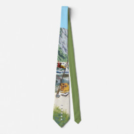 Alaska Struik Plane Souvenirs Stropdas