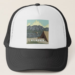 Alaska Struik Plane Souvenirs Trucker Pet