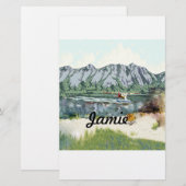 Alaska Struik Planet en Vist reizen Briefpapier (Voorkant / Achterkant)