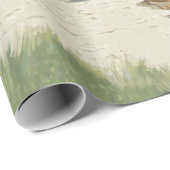 Alaska Struik Planet en Vist reizen Cadeaupapier (Rol Hoek)