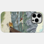 Alaska Struik Planet en Vist reizen Case-Mate iPhone Case (Achterkant (horizontaal))