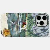Alaska Struik Planet en Vist reizen Case-Mate iPhone Case (Achterkant (horizontaal))