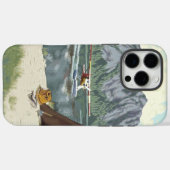 Alaska Struik Planet en Vist reizen Case-Mate iPhone Case (Achterkant (horizontaal))