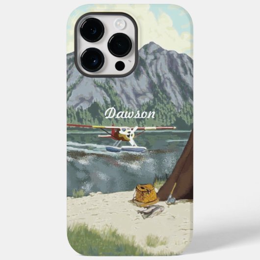 Alaska Struik Planet en Vist reizen Case-Mate iPhone Case (Achterkant)