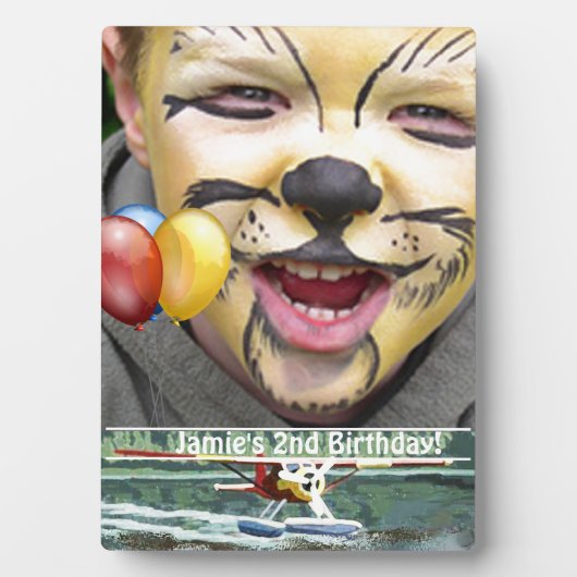 Alaska Struik Planet en Vist reizen Fotoplaat (voorkant)