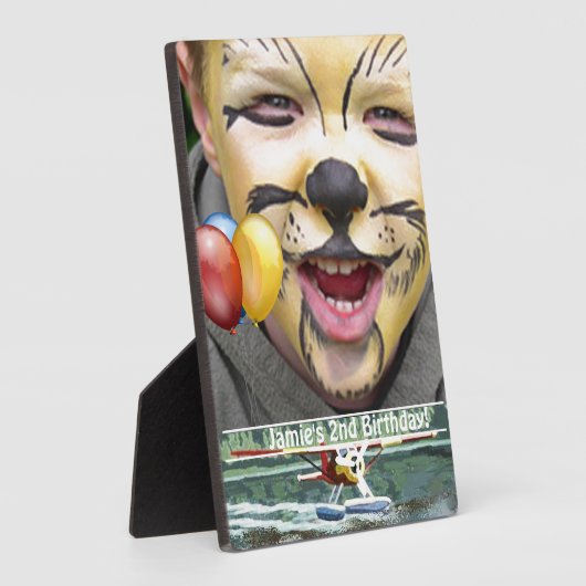 Alaska Struik Planet en Vist reizen Fotoplaat (Zijkant)