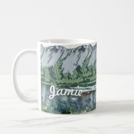 Alaska Struik Planet en Vist reizen Koffiemok (Links)