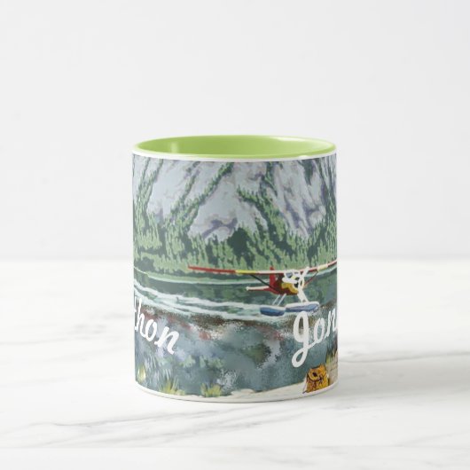 Alaska Struik Planet en Vist reizen Mok (Midden)