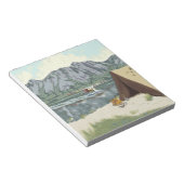 Alaska Struik Planet en Vist reizen Notitieblok (Schuin)