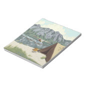 Alaska Struik Planet en Vist reizen Notitieblok (Linkerzijde)