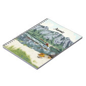 Alaska Struik Planet en Vist reizen Notitieboek (Linkerzijde)