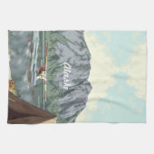 Alaska Struik Planet en Vist reizen Theedoek (Horizontaal)