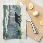 Alaska Struik Planet en Vist reizen Theedoek (Quarter Fold)