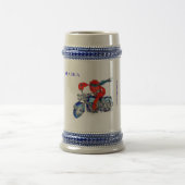 Alaska Style Motorcycle Stein King Crab Bierpul (Center)