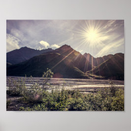 Alaska Sunbeams | POSTER