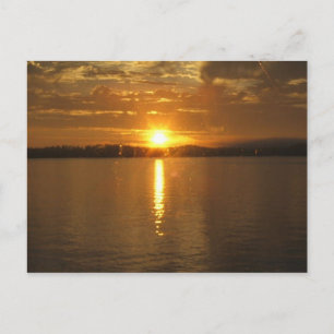 Alaska Sunset Briefkaart