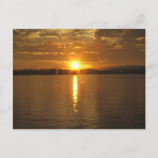 Alaska Sunset Briefkaart