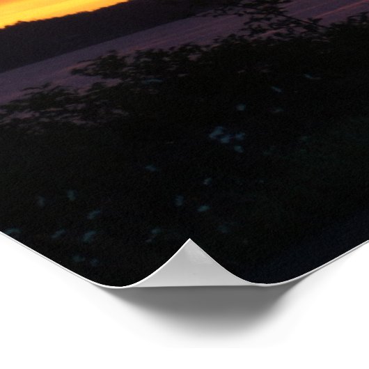 Alaska sunset poster (Hoek)