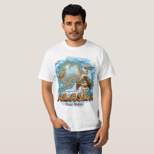 Alaska T-Shirt (Voorkant volledig)