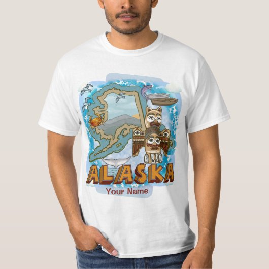 Alaska T-Shirt (Voorkant)