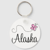 Alaska T-shirt Gift Sleutelhanger (Voorkant)