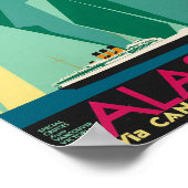Alaska Taku Glacier -Amerika Poster (Hoek)