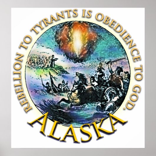 Alaska Tea Party Poster (Voorkant)