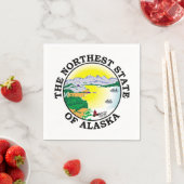 Alaska-teken Servet (Insitu)