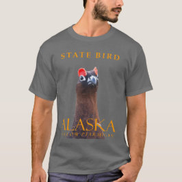 Alaska Territory Bird De wilgenkorhoen T-shirt