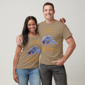 Alaska Territory Flower Blue ForgetMeNot Wildflowe T-shirt (Unisex)